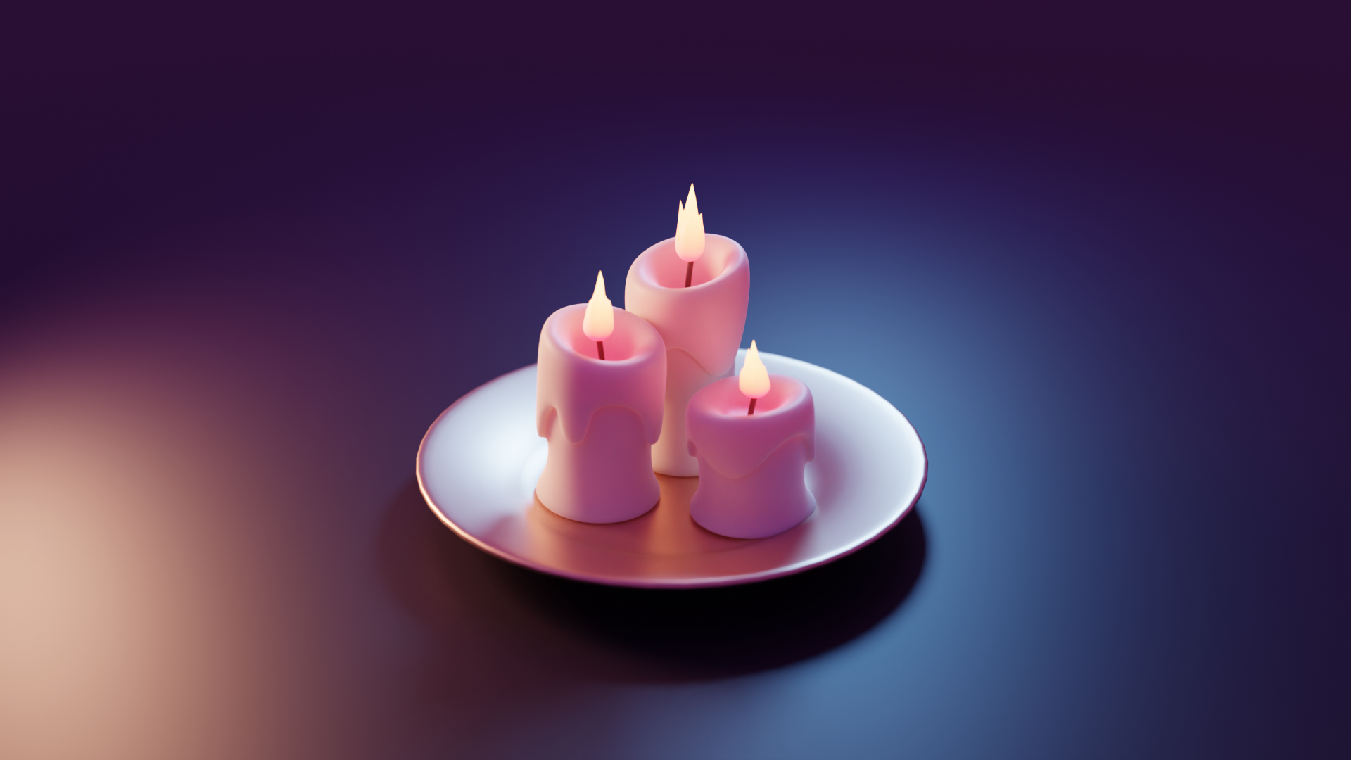 Stylised candles model